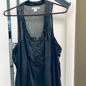 Dark Gray summer top